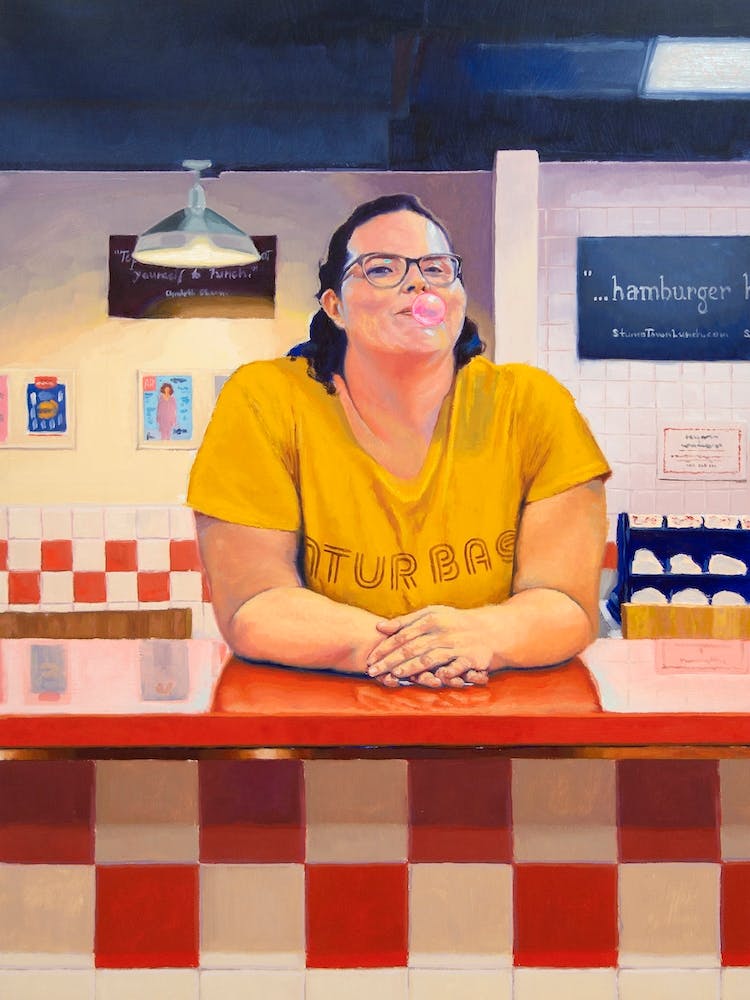 Blanche At 5guys
