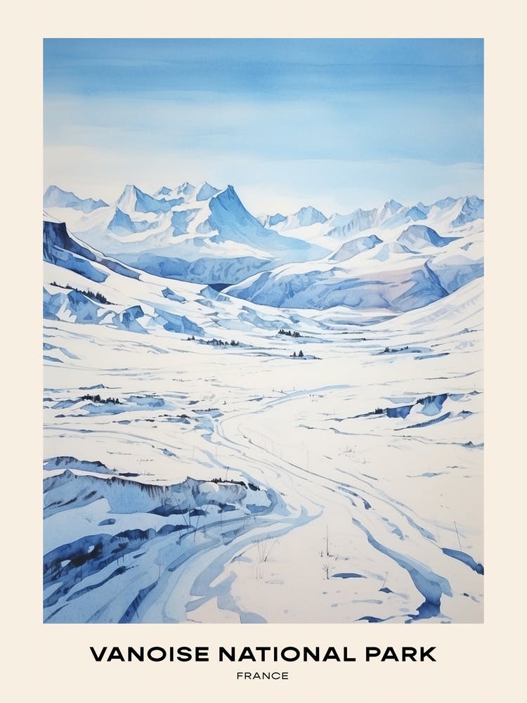 Vanoise National Park France 3 Poster