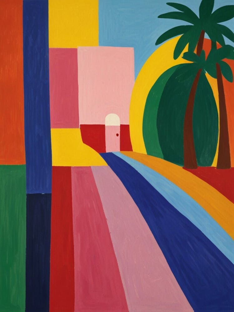 Palm Trees And Palm Trees