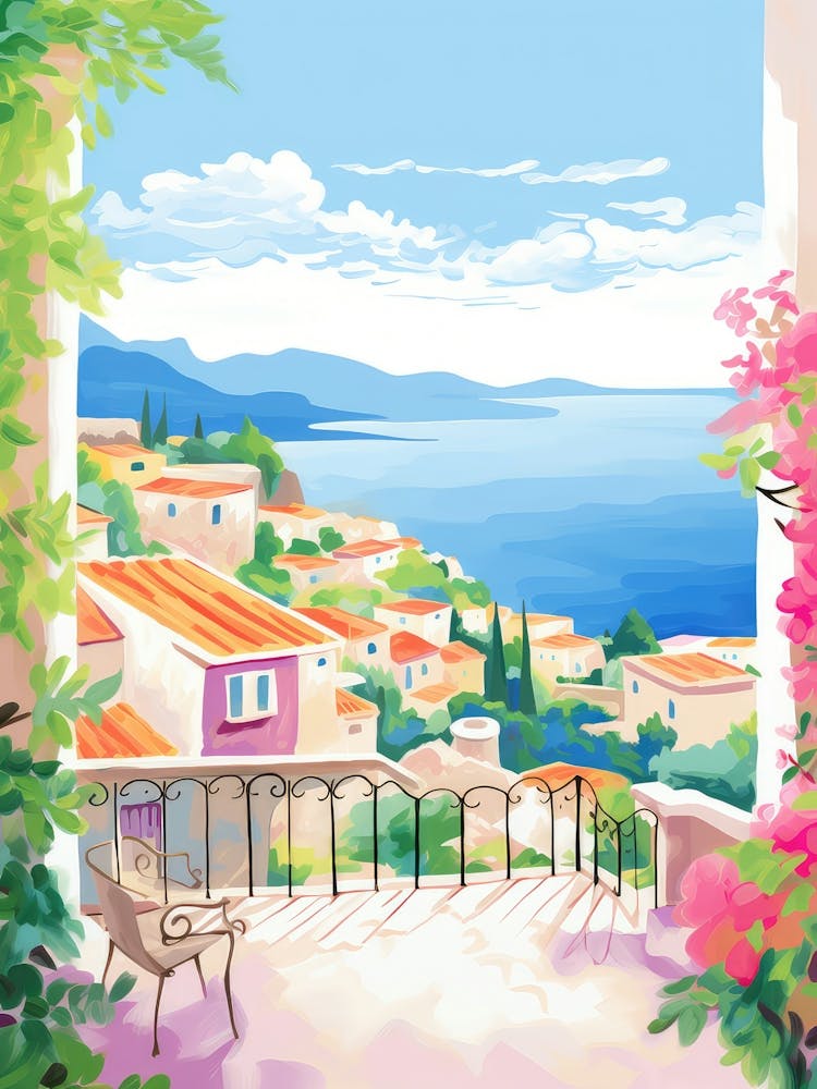 Taormina, Italy Colourful View
