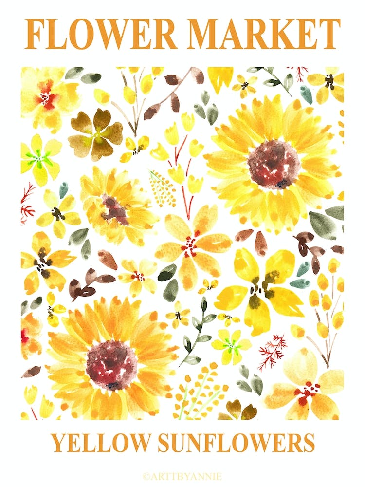 Yellow Flower Market