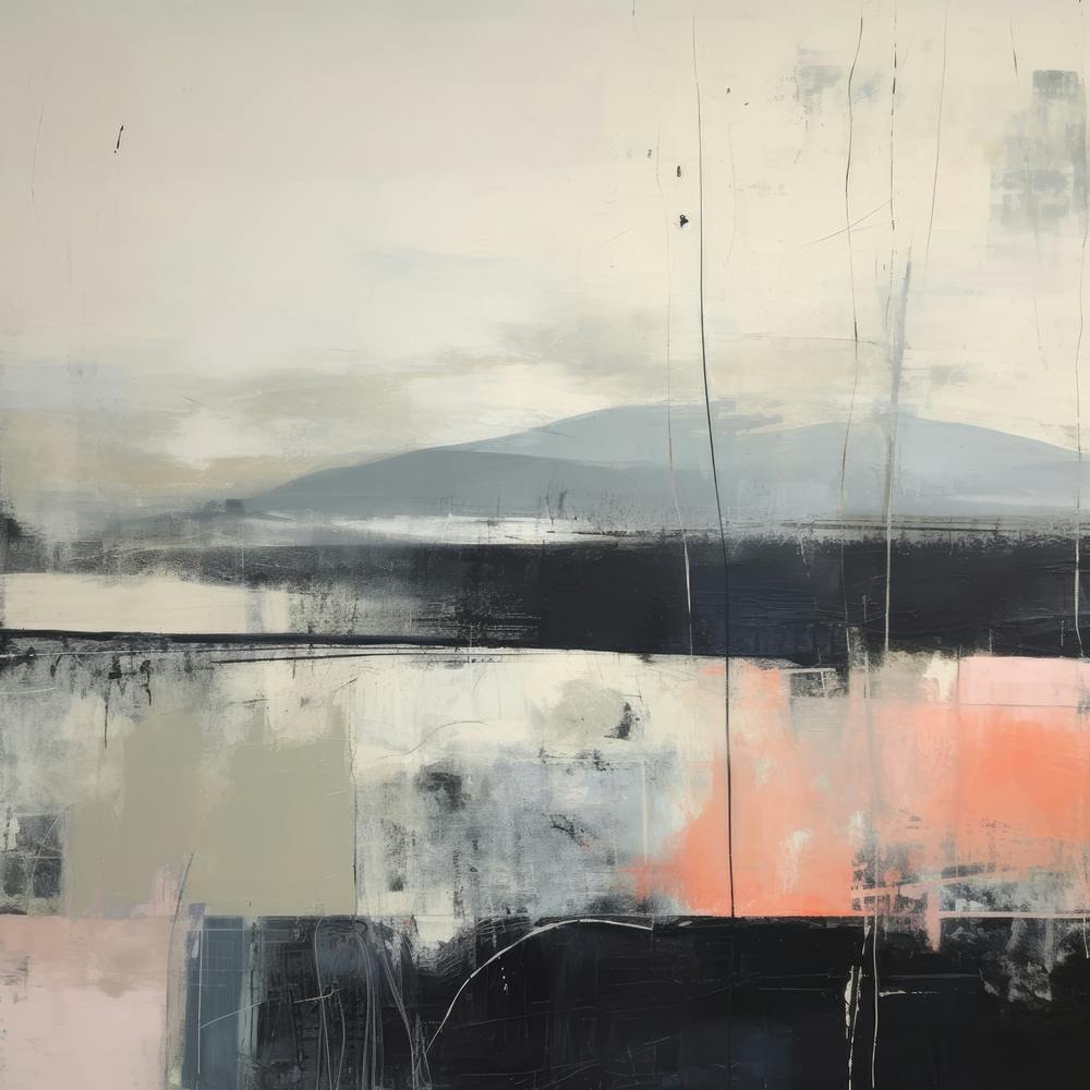 The Melody And Vibes Contemporary Landscape 6