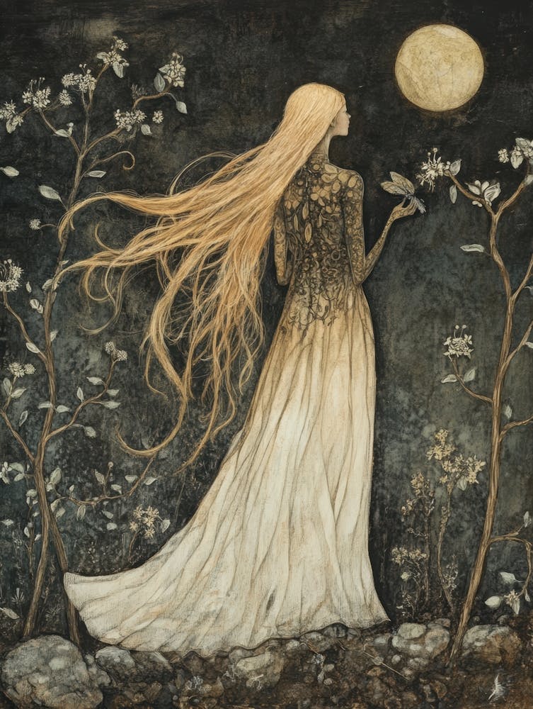 Fairy In The Woods