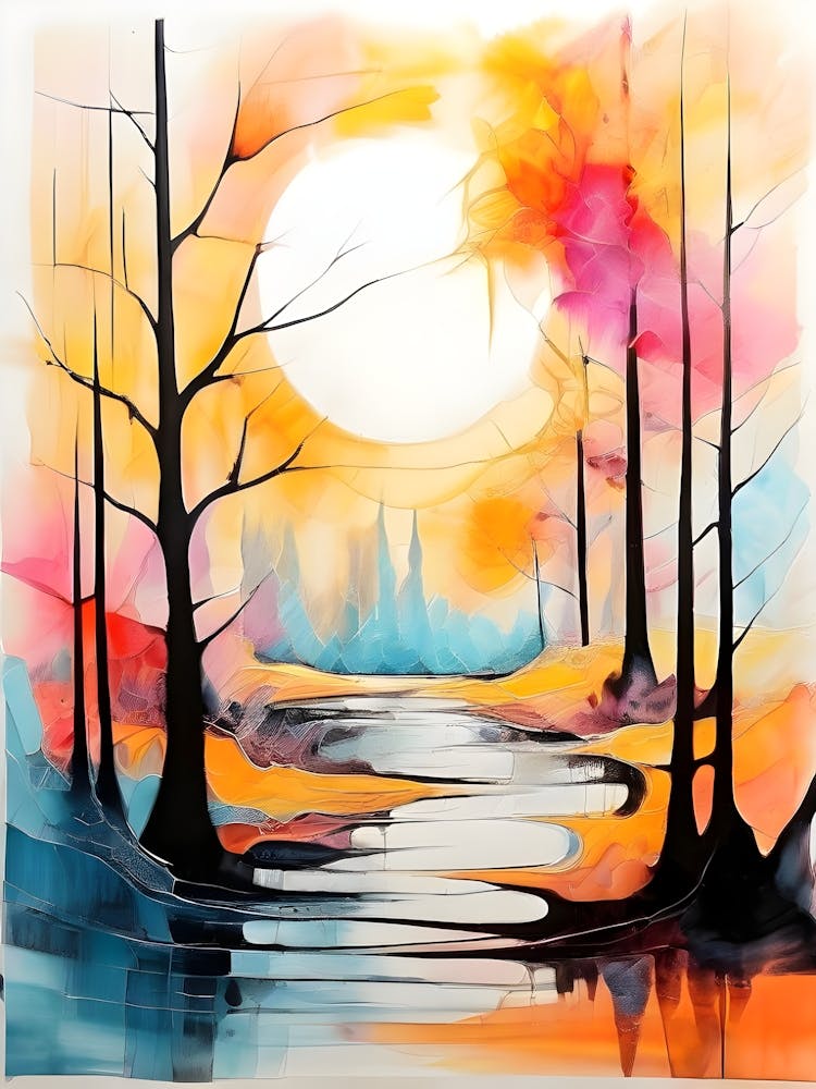 Sunset In The Woods 5