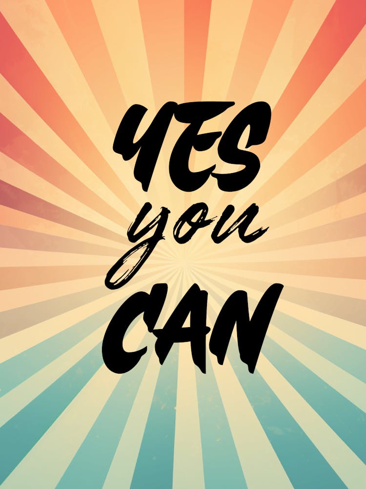 Yes you can. Motivational Quotes