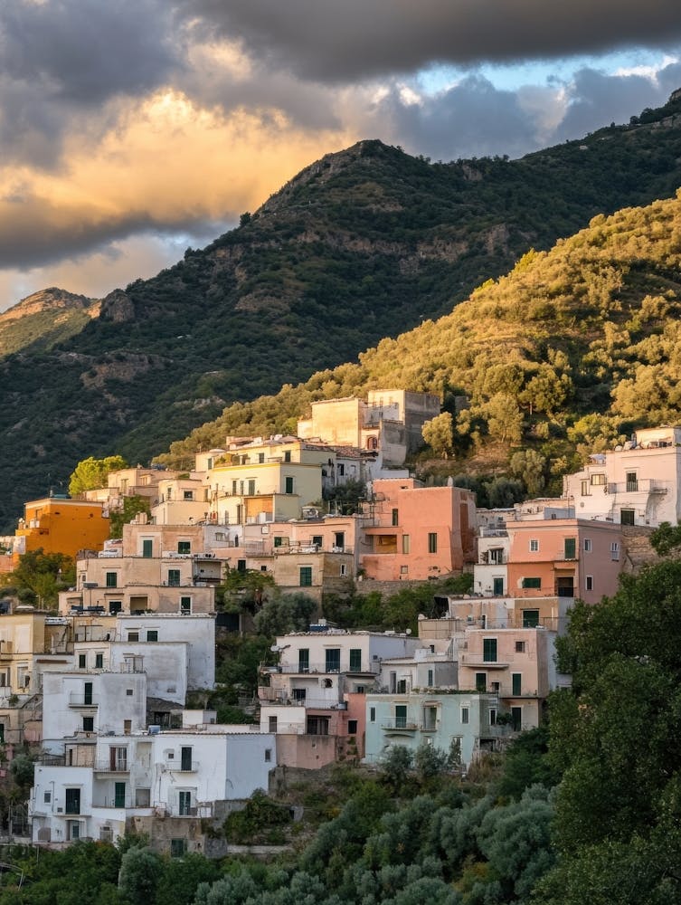 Village At Sunset