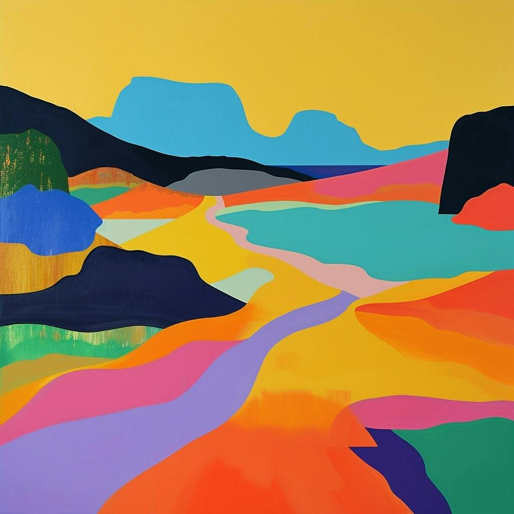 Abstract Travel Collection Botswana 1