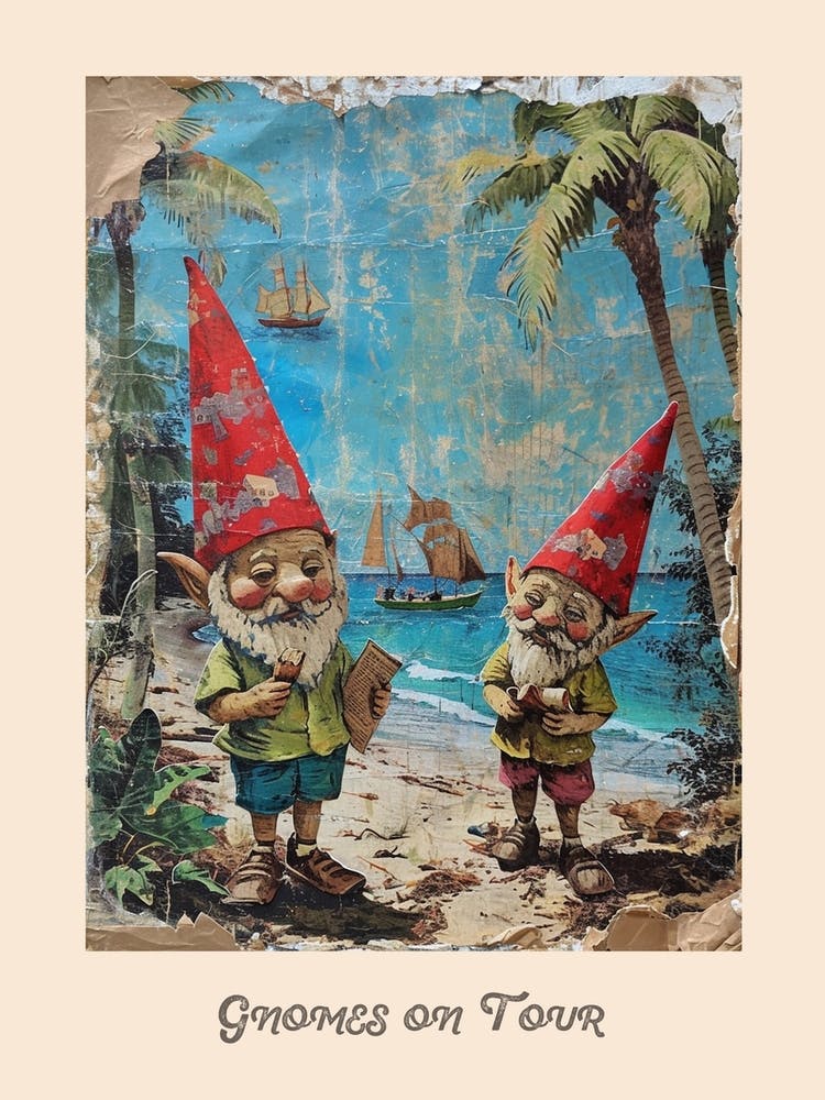 Gnomes On Tour Poster