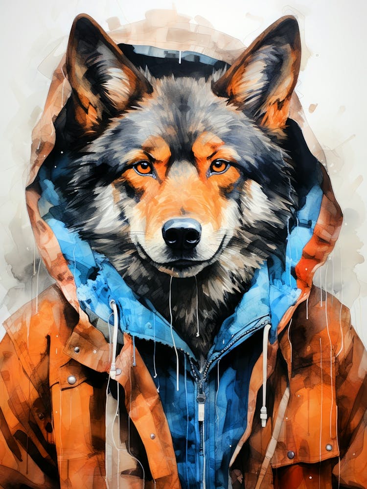 Wolf Painting animal