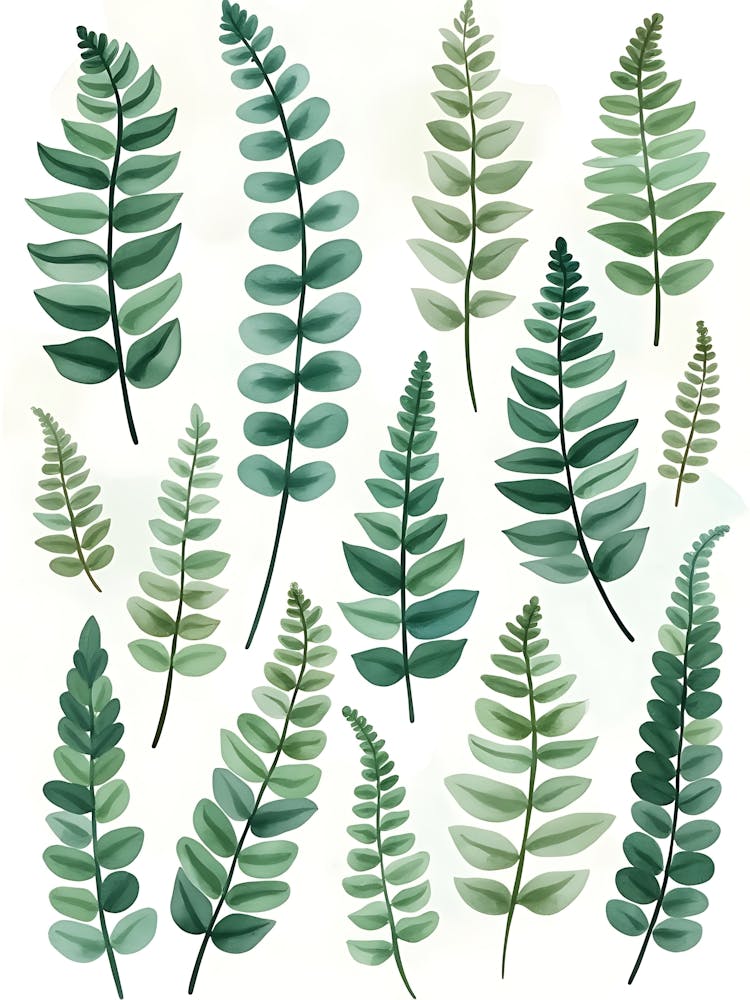 Clean-Line Floral Shapes For Peaceful Homes