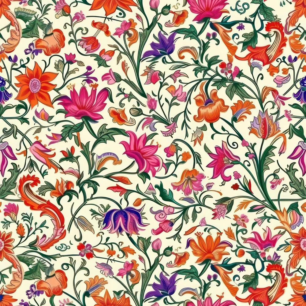 Lily Lane London Fabrics Floral Pattern 6