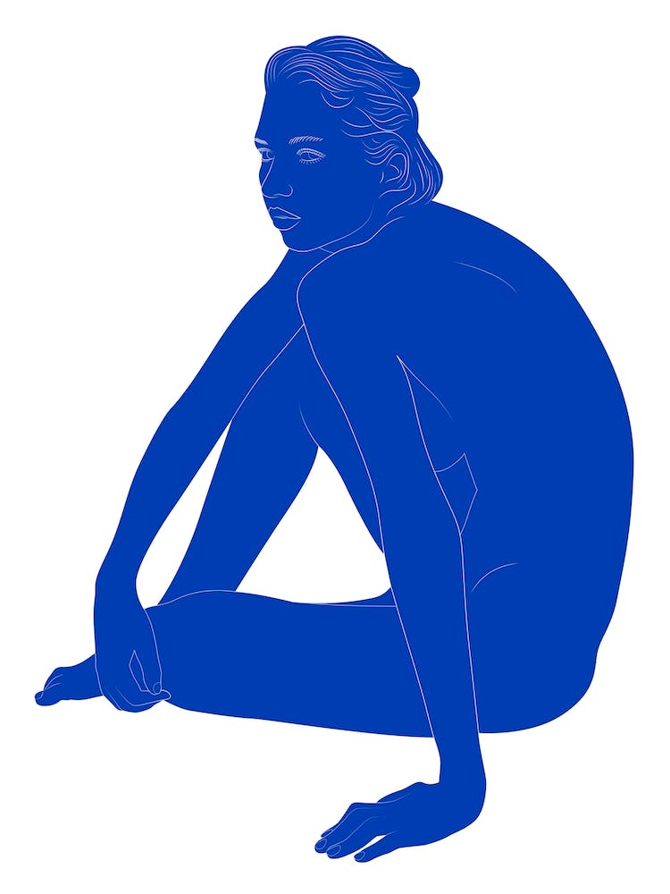 E14 Blue Nude