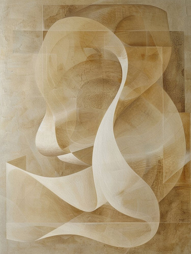 2024 May Poster Canvas Beige Abst 14