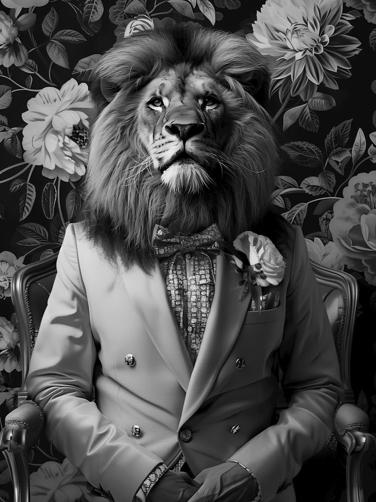 Lion In A Suit 1