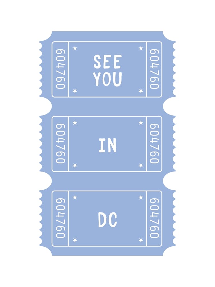See you in DC Poster