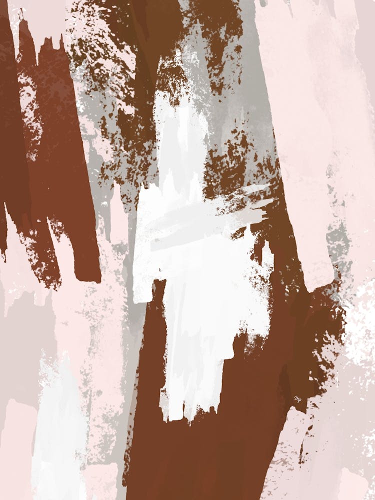 Abstract Paint Brush Memories