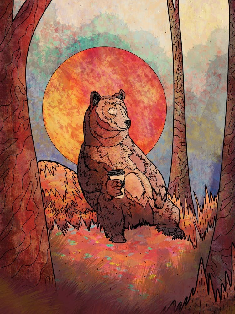 The Relaxing Bear