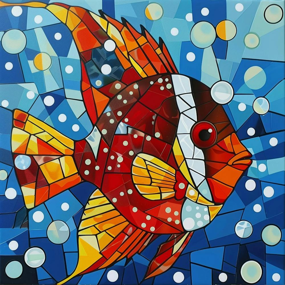 Mosaic Fish 3