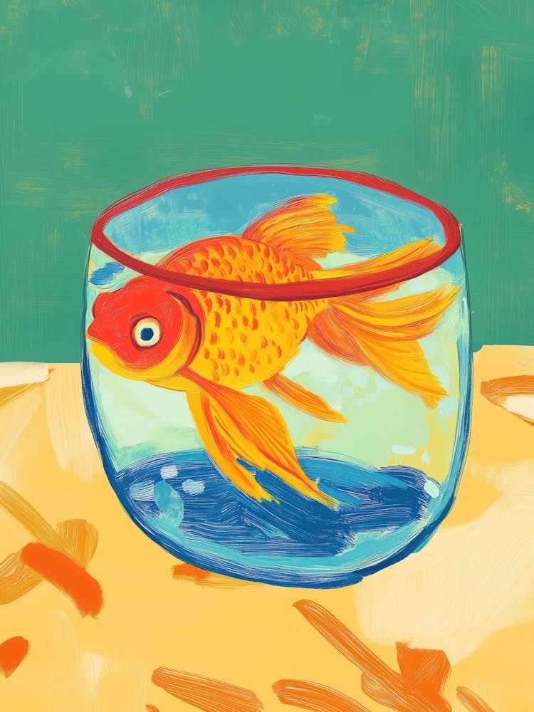 Goldfish In A Bowl