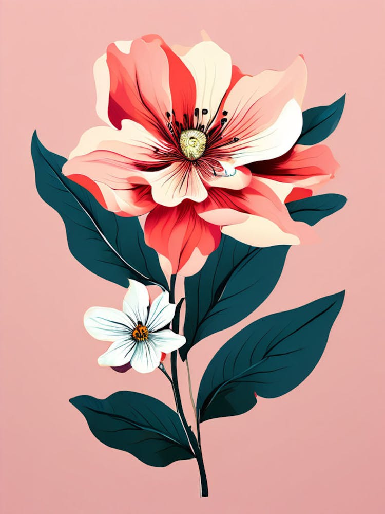 Pink Flower 14