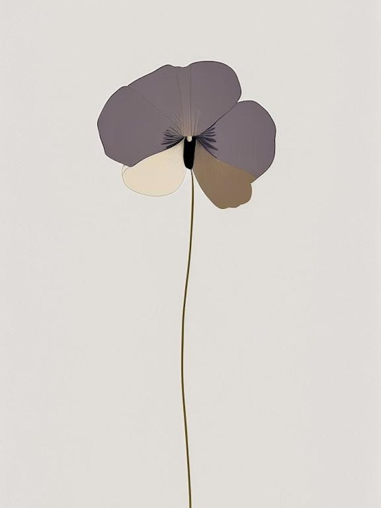 Pansy Wildflower Simplicity