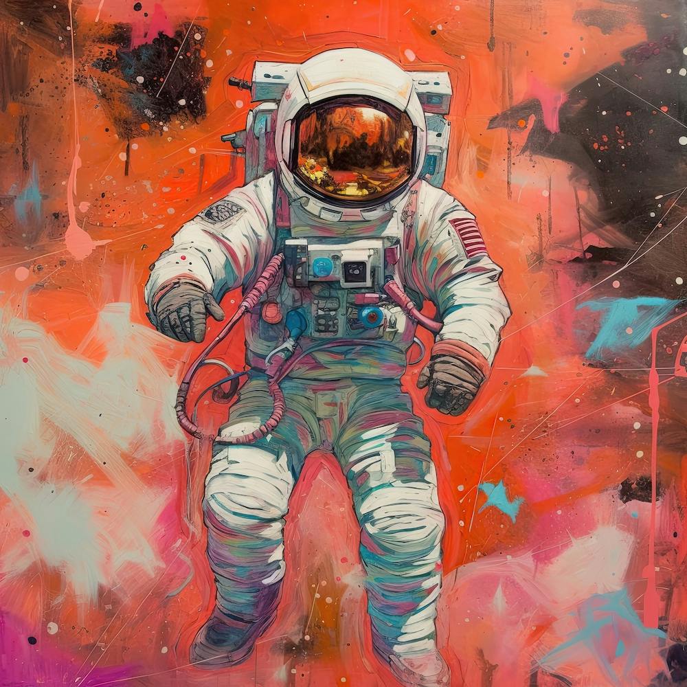 Astronaut Illustration 2