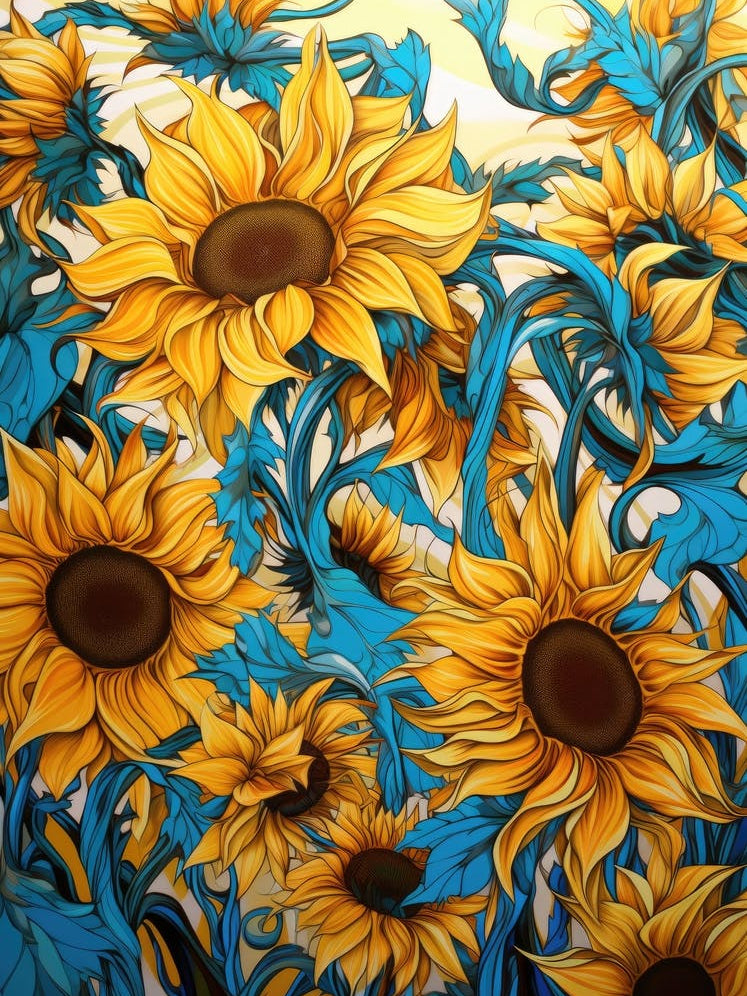 Sunflowers 84