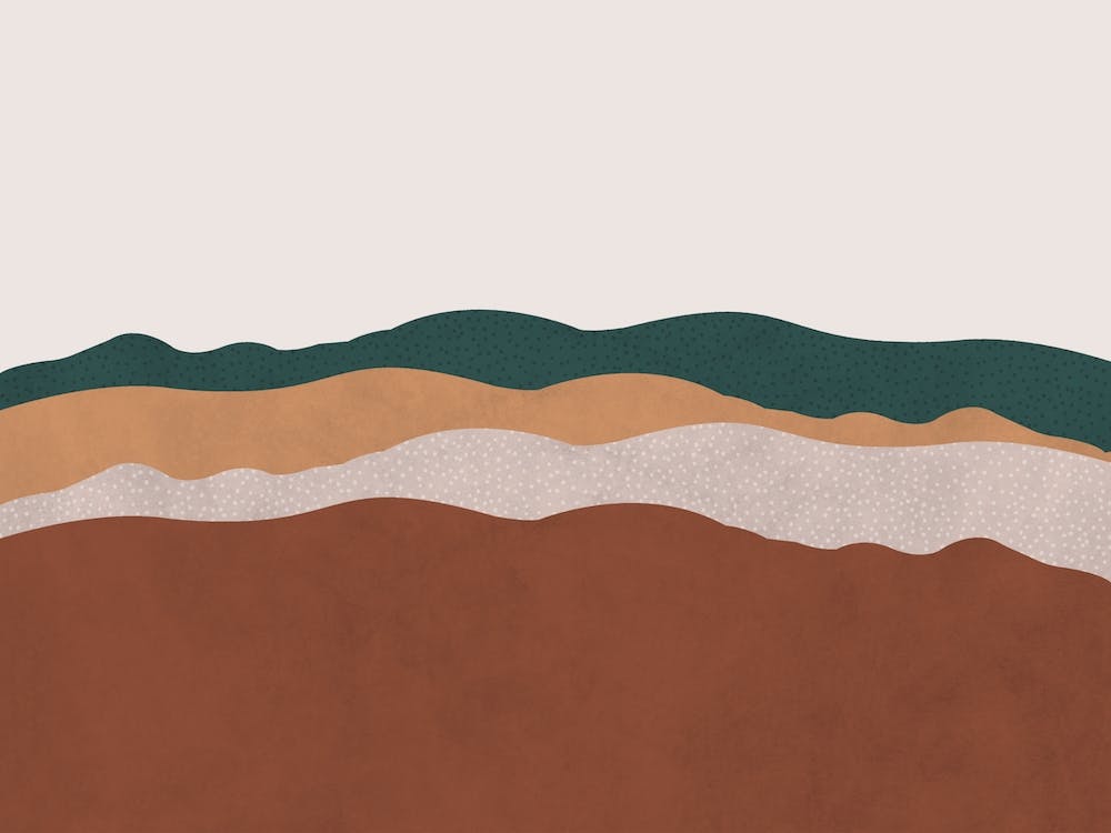 Layers Of Color Abstract