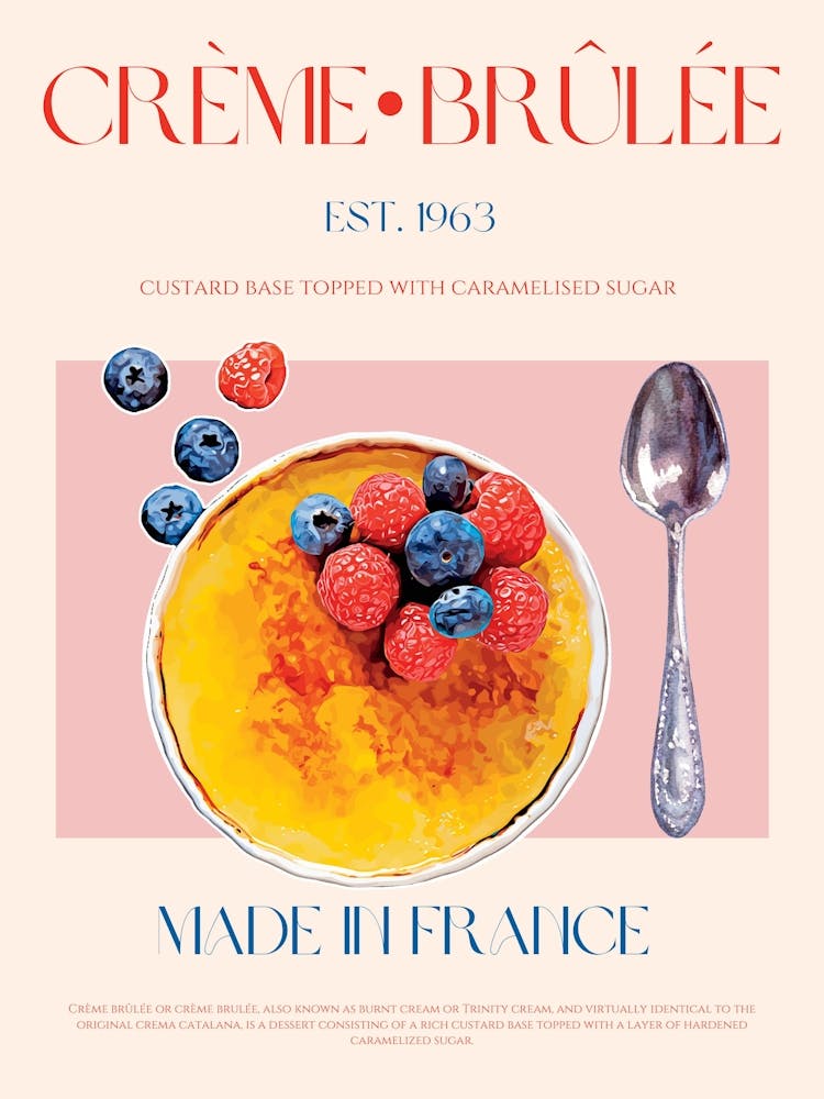 Creme Brulee Mid Century