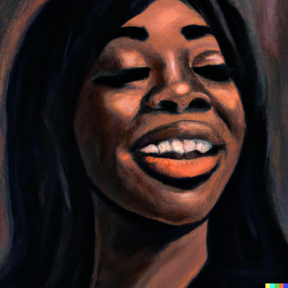 Portrait Of A Black Woman