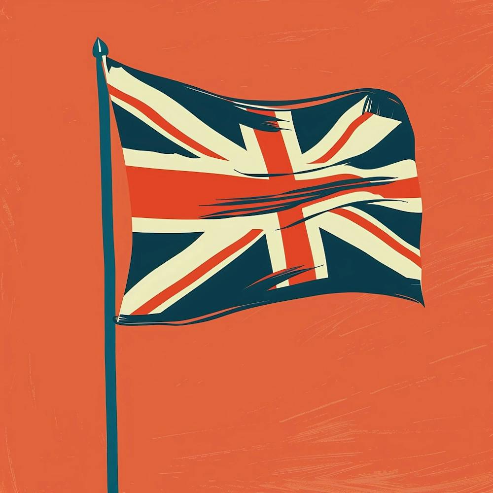 British Flag United Kingdom Union Jack UK