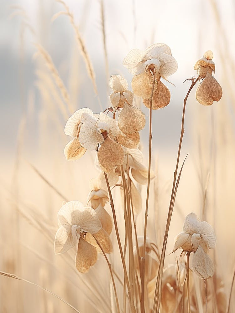 Boho Dried Flowers Monkey Orchid