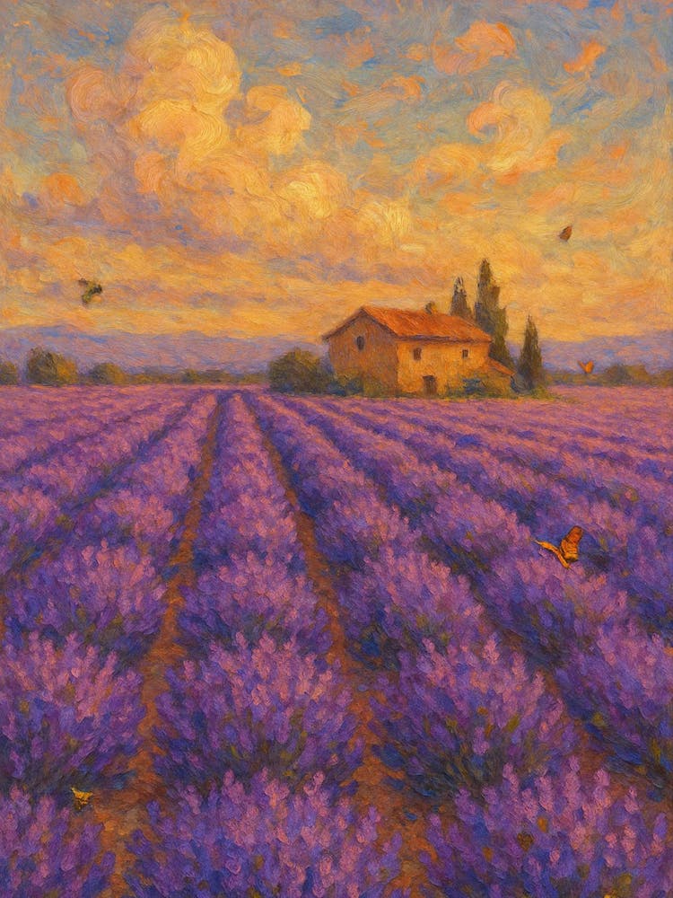 Lavender Field 1