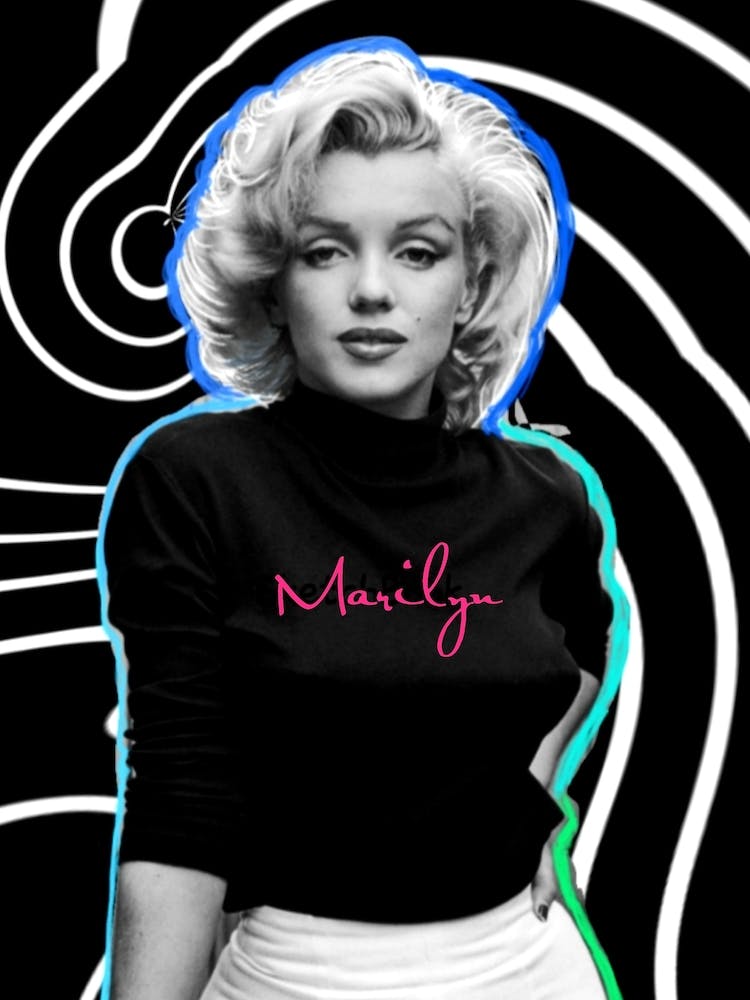 Marilyn - Monroe - Love - photo montage