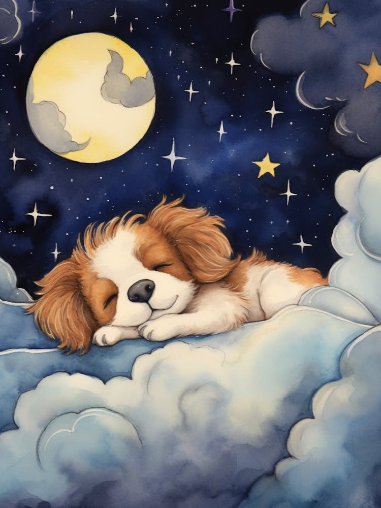 Baby Puppy 2 Sleeping In The Clouds