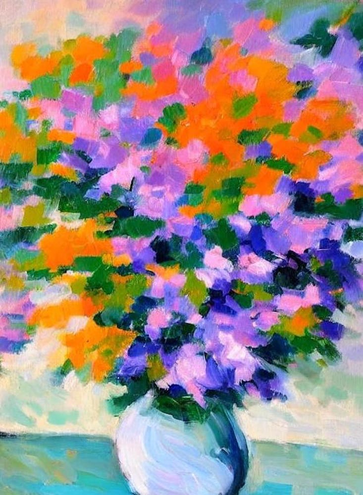 A Still Life Matisse Inspired Flower