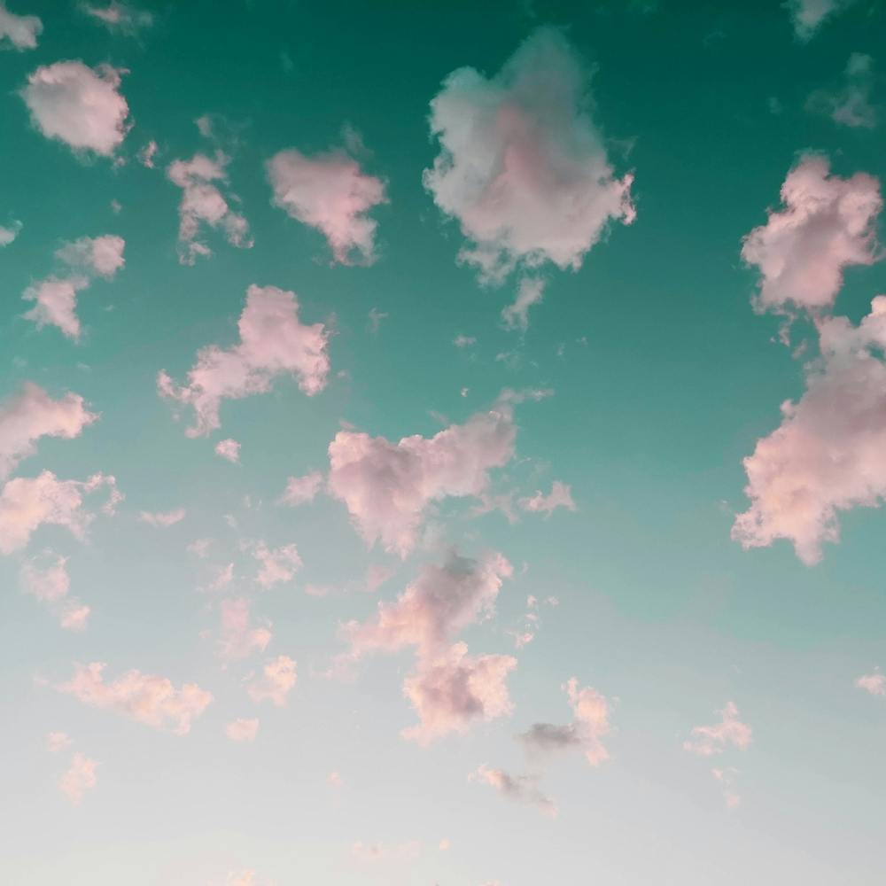 Sky with Puffy Clouds