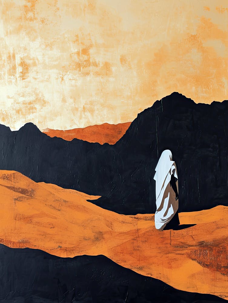 Jesus In The Desert