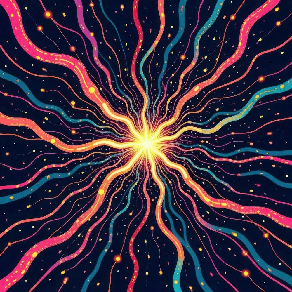 Psychedelic Starburst