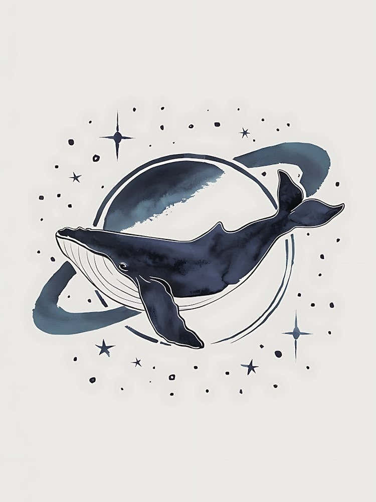 Whale In Space