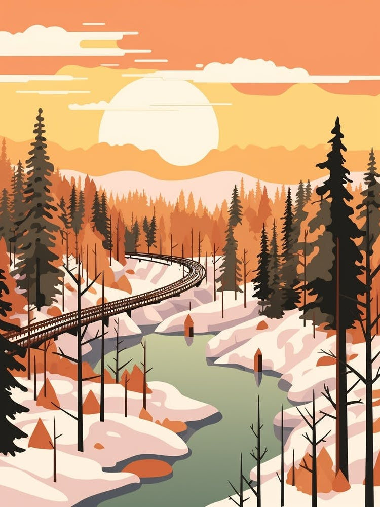 Latvia 1 Travel Illustration