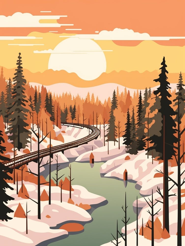 Latvia 1 Travel Illustration