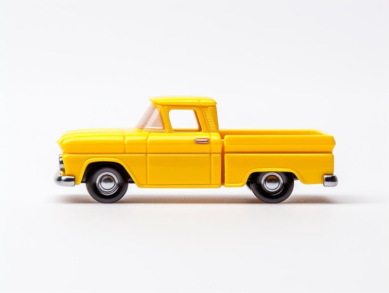 Toy Car 62 Chevy Pickup Yellow