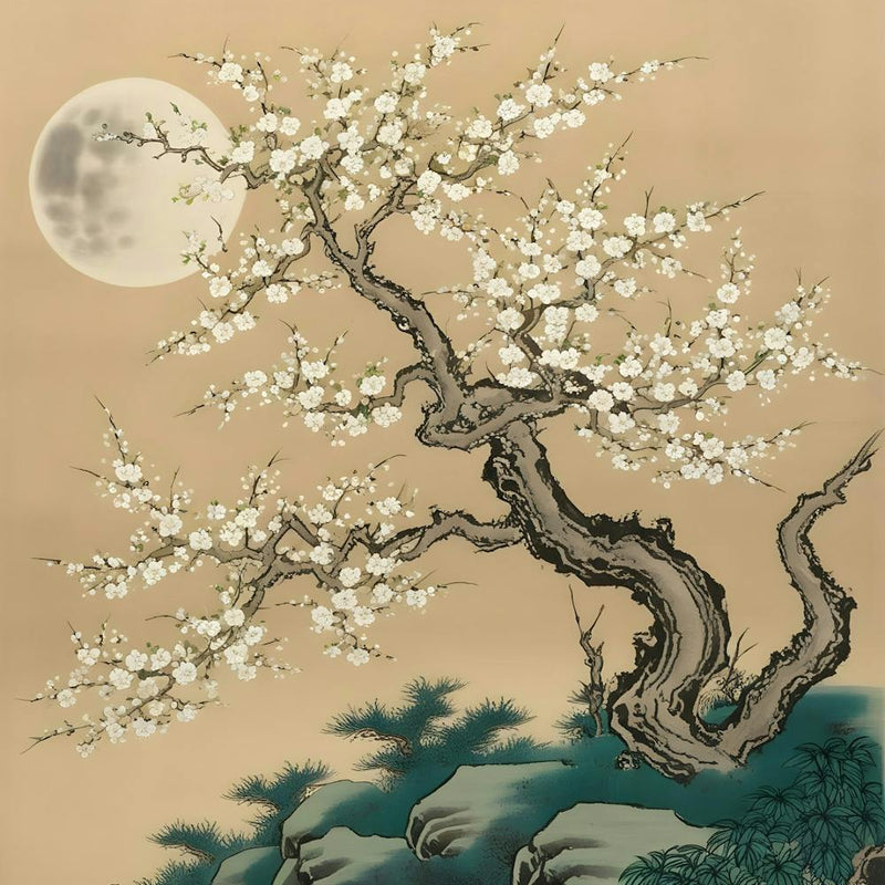 Asian Cherry Blossom Tree 2