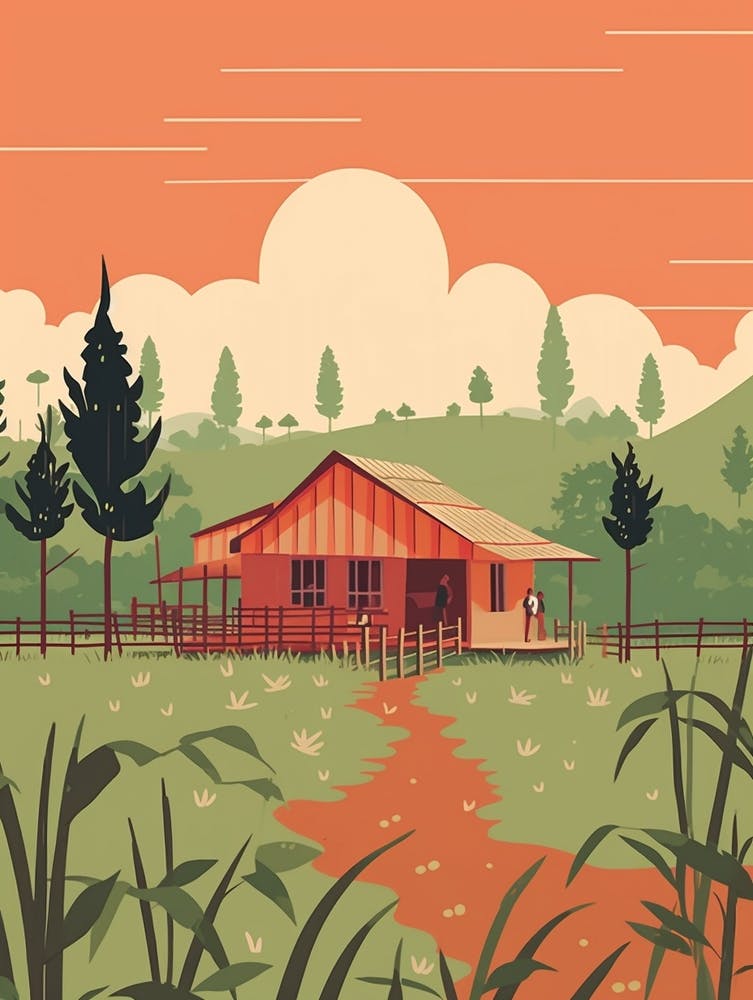 Cameroon 1 Travel Illustration