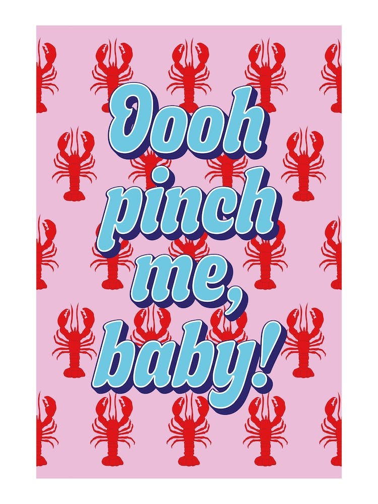 Ooh Pinch Me Baby Lobster Pattern