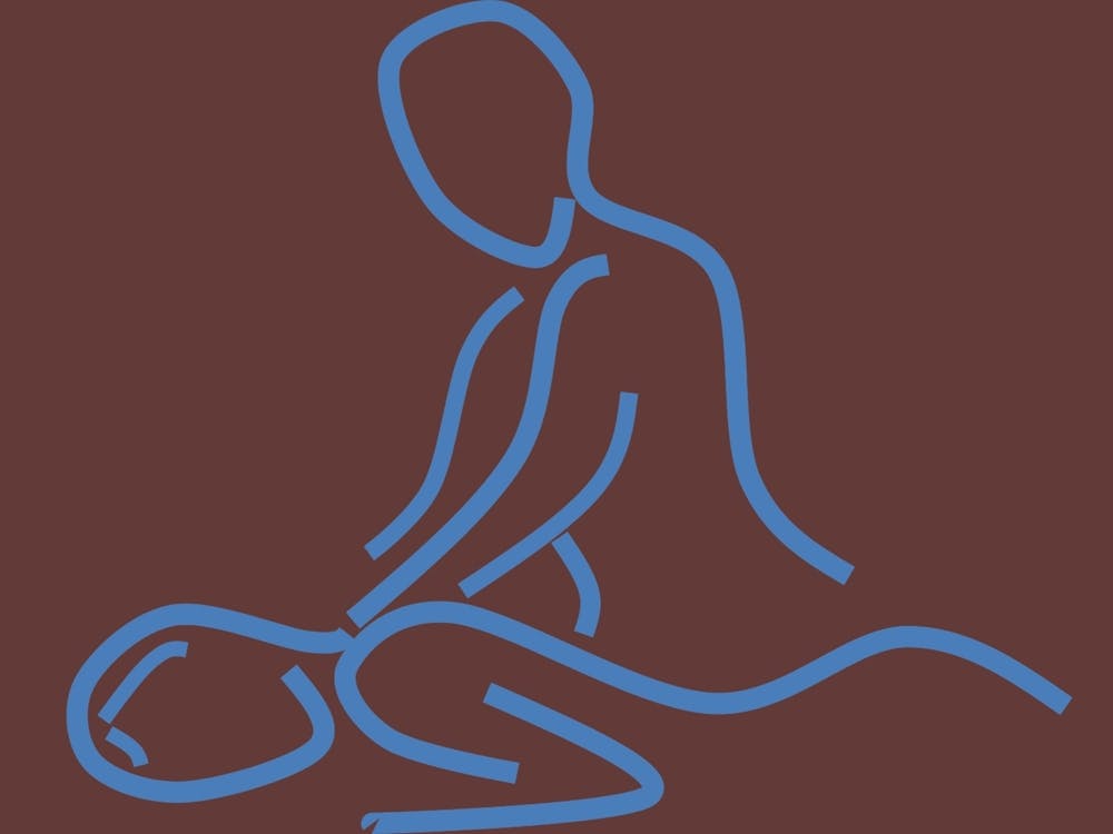 Woman Laying On Her Stomach