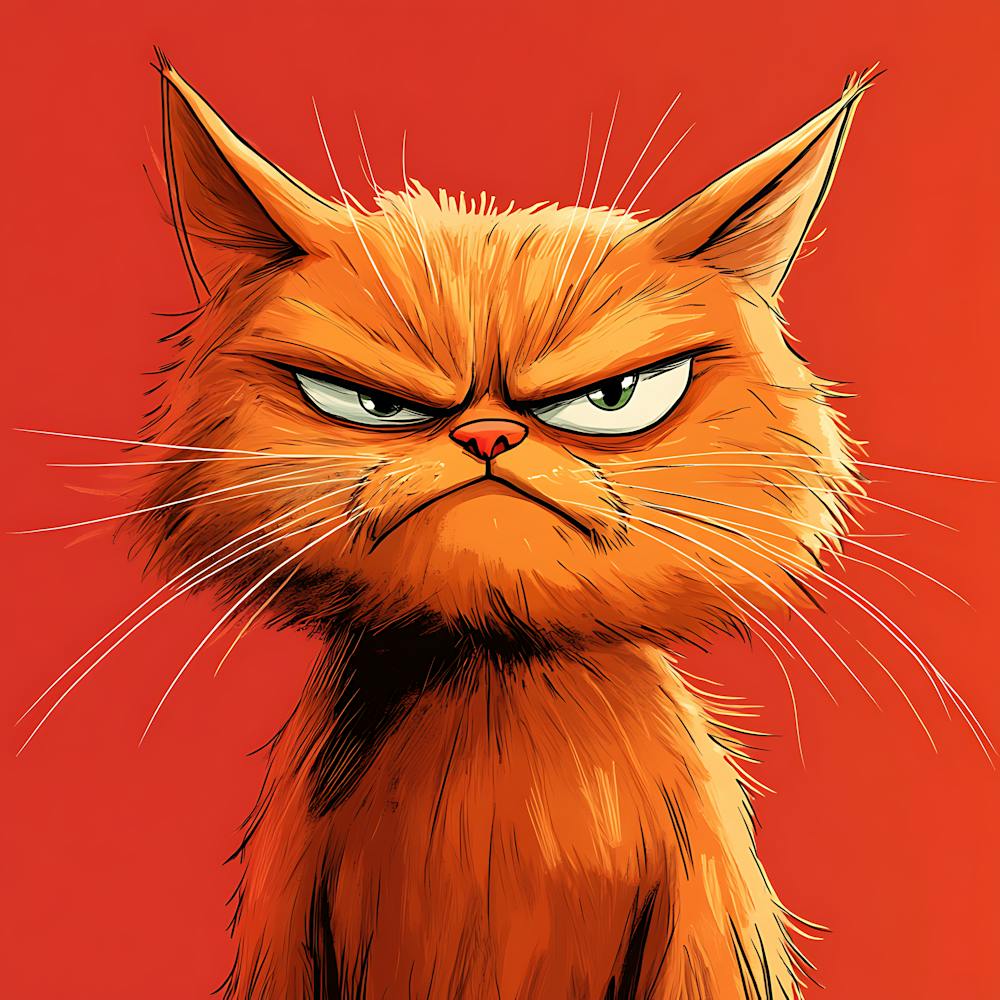 Angry Cat 21