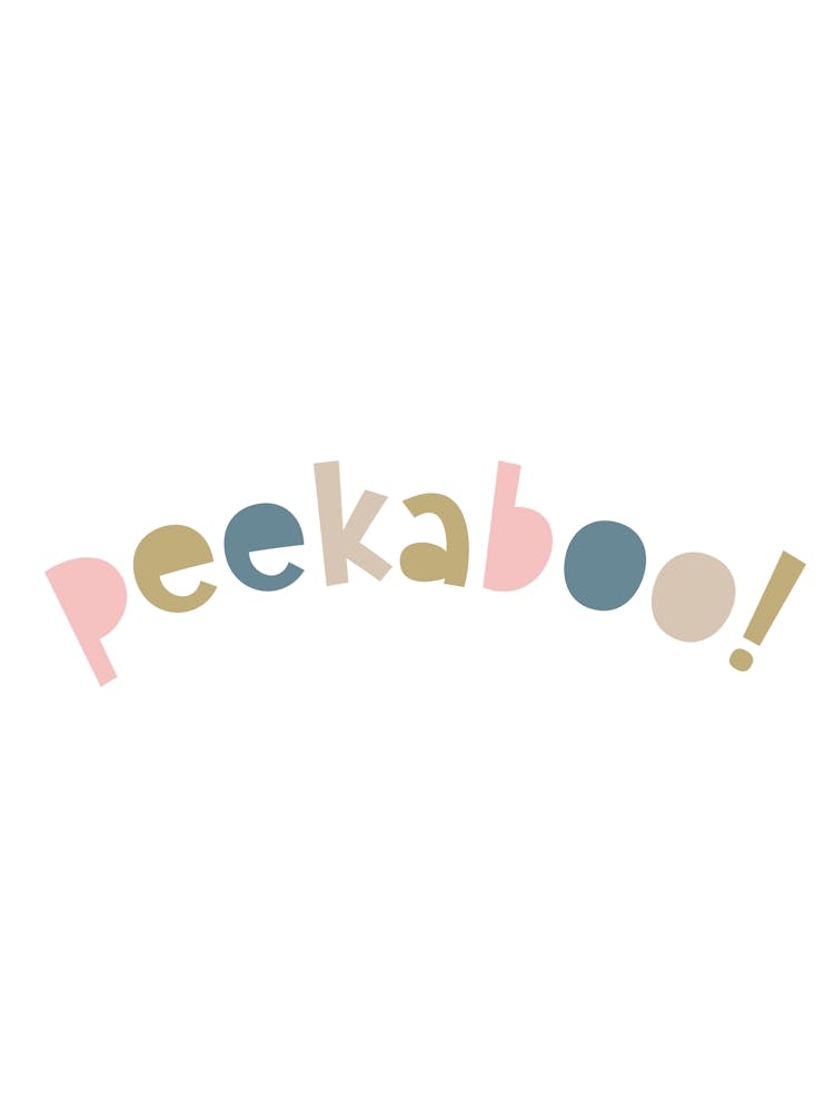 Peekaboo!