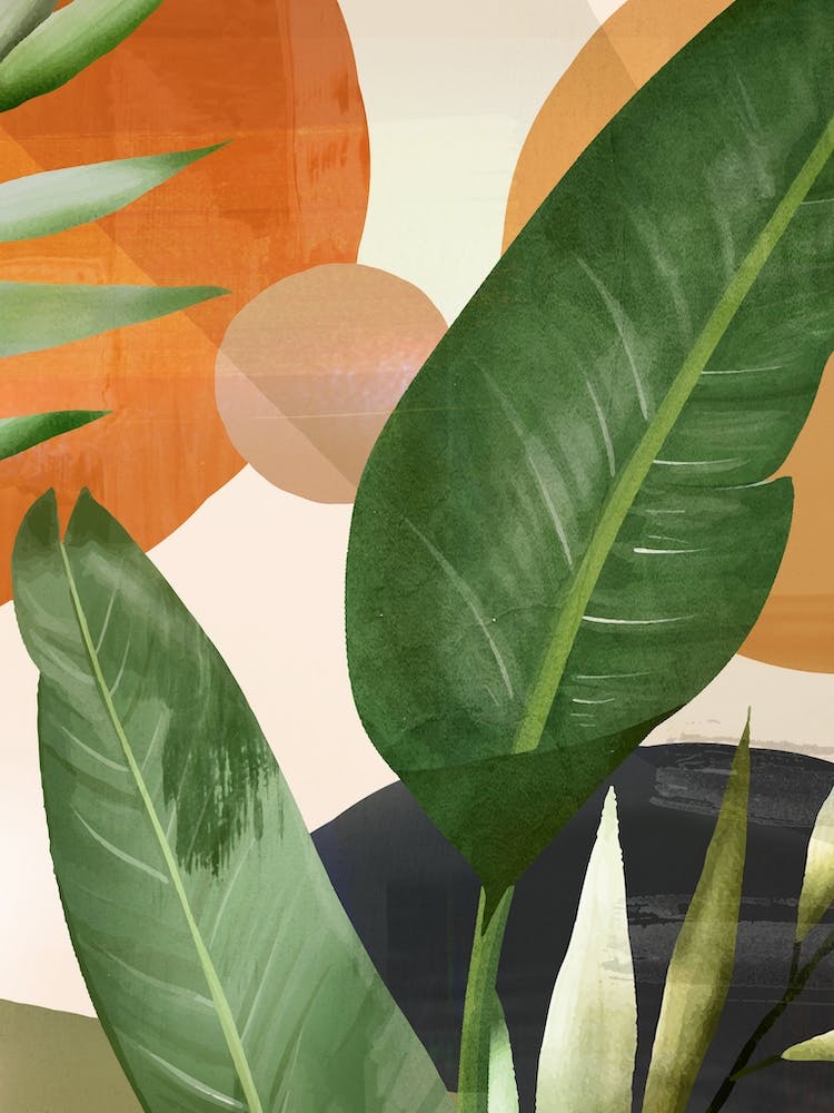 Tropical Summer Abstract Art 11